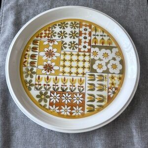 VTG Retro MCM Mikasa Dina Light N Lovely Large Serving/Salad Plate